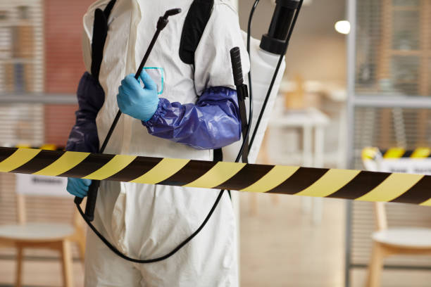 Professional Infectious Disease Decontamination technician working in Dunlap, CA
